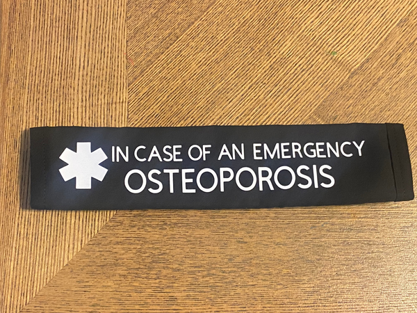 Black Pullover Pal Awareness Seat Belt Cover (Brittle Bone Disease & Osteogenesis imperfecta, and Osteoporosis