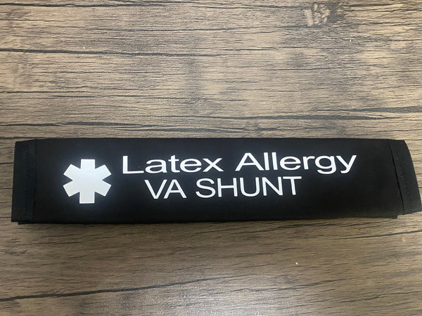Pullover Pal Awareness Seat Belt Cover (Latex Allergy, Severe Allergy(I need my Epipen), Penicillin Allergy, &  Individual on Blood Thinner)
