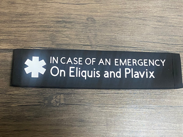 Black Pullover Pal Seat Belt Cover (In Case Of An Emergency) On APIXABAN,On Eliquis and Plavix, Protein C-Deficiency, On Eliquis, V-MEDs, & Xarelto