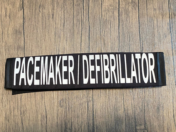 Pullover Pal Black Seat belt Cover (SICD Defibrillator, Pacemaker,PACEMAKER NO MRI!, Implanted Defibrillator, Pacemaker/Defibrillator & Implanted Cardiac Device
