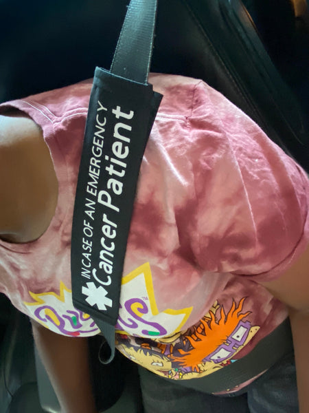 Pullover Pal Seat Belt Cover (Chest port, Cancer,Chemo , Fibromyalgia Patient,Hemophilia,Thrombophilia,Heart Condition, & In Case of Emergency