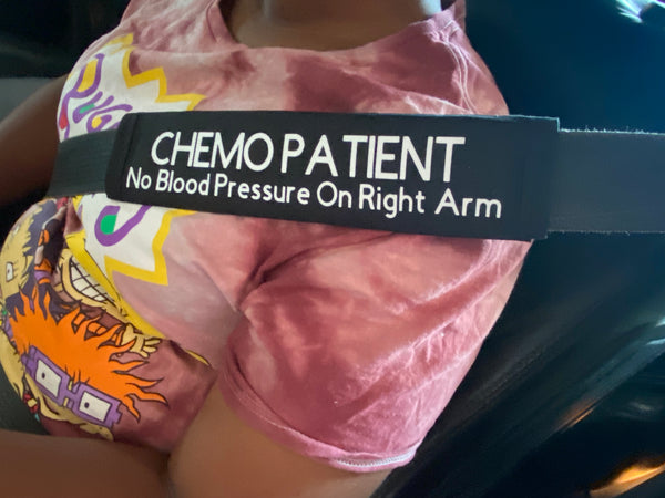 Pullover Pal Seat Belt Cover (Chest port, Cancer,Chemo , Fibromyalgia Patient,Hemophilia,Thrombophilia,Heart Condition, & In Case of Emergency