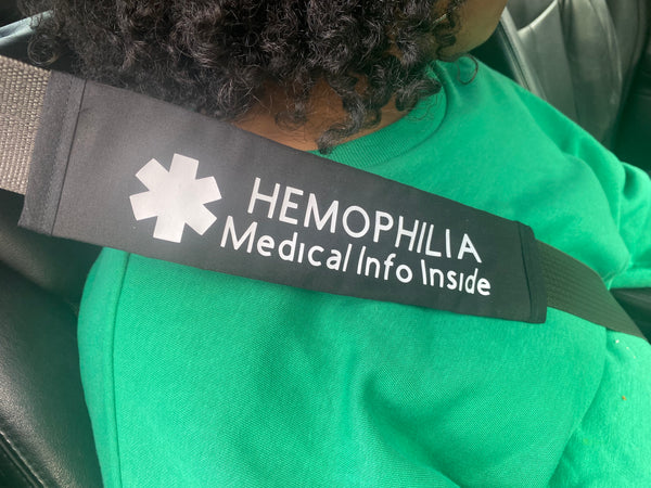 Pullover Pal Seat Belt Cover (Chest port, Cancer,Chemo , Fibromyalgia Patient,Hemophilia,Thrombophilia,Heart Condition, & In Case of Emergency