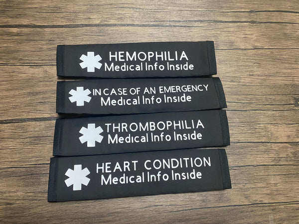 Pullover Pal Seat Belt Cover (Chest port, Cancer,Chemo , Fibromyalgia Patient,Hemophilia,Thrombophilia,Heart Condition, & In Case of Emergency