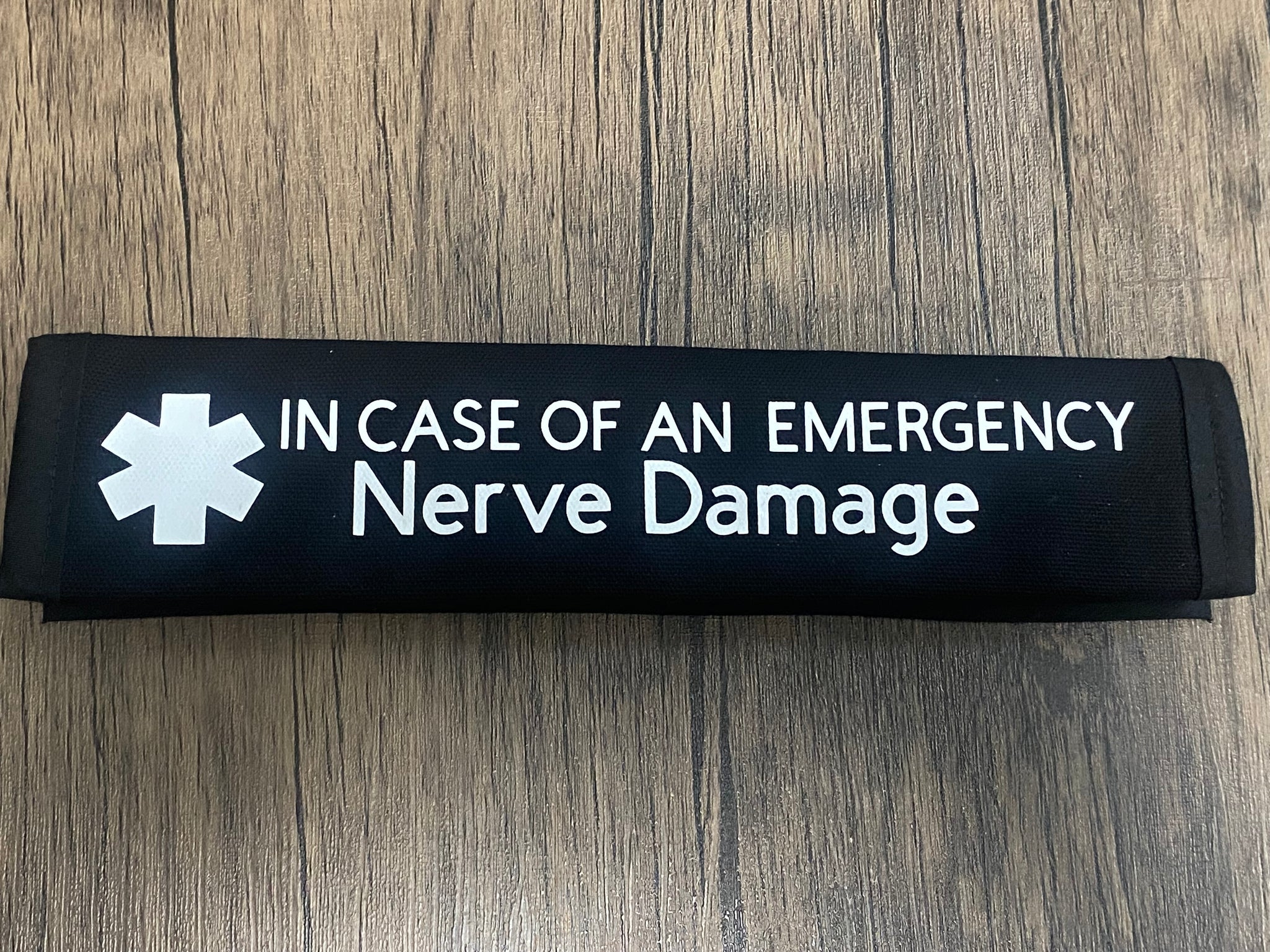 Pullover Pal Awareness Seat Belt Covers (IN CASE OF AN EMERGENCY) NERVE DAMAGE