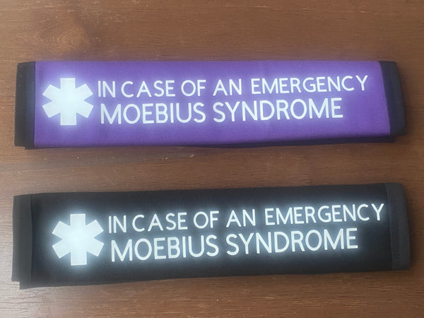 Pullover Pal Awareness Seat cover ( IN CASE OF AN EMERGENCY) MOEBIUS SYNDROME