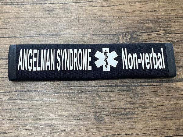 Pullover Pal Awareness Seat cover ( IN CASE OF AN EMERGENCY) ANGELMAN SYNDROME