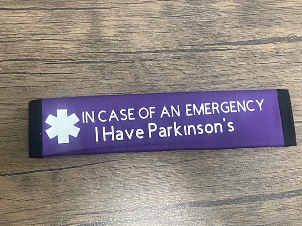 Pulloverpal Awareness Seat Belt Cover (Parkinsons)( TREMORS)(ESSENTIAL TREMOR)