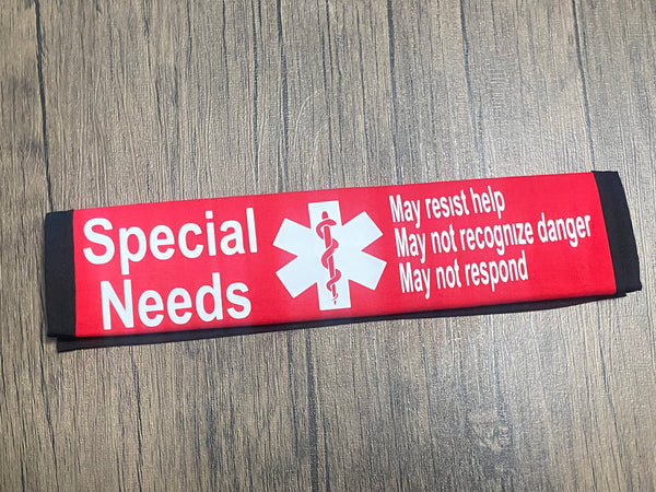 Pullover Pal Awareness Seat Belt Cover ( Special Needs)