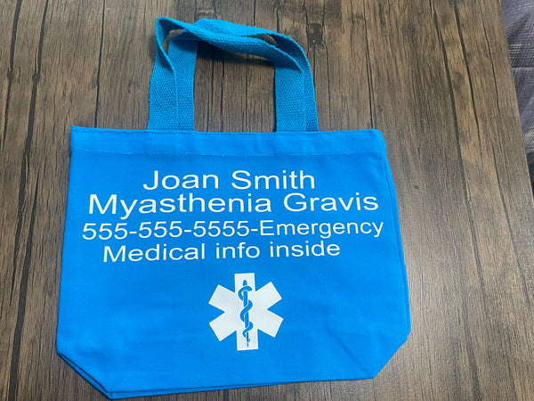 Pullover Pal Myasthenia Gravis Pouch and Bag