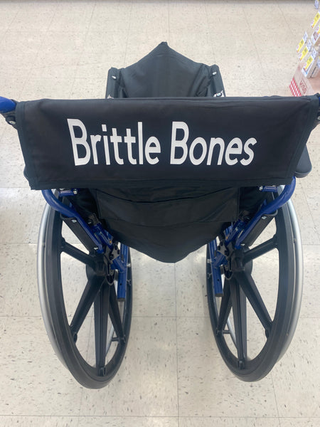 Pullover Pal Black Awareness Wheelchair Covers