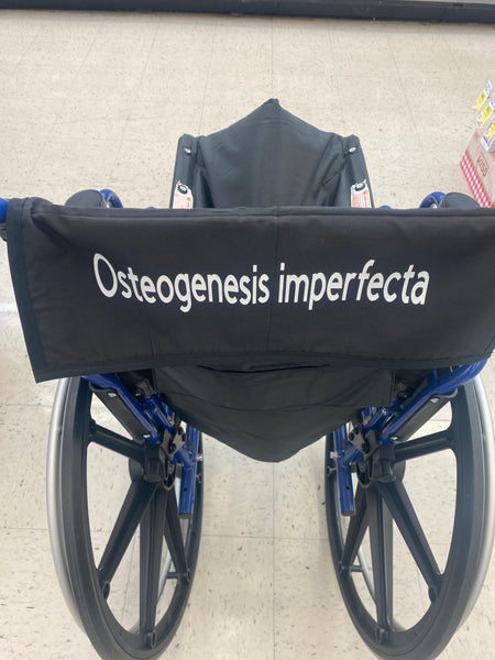 Pullover Pal Black Awareness Wheelchair Covers