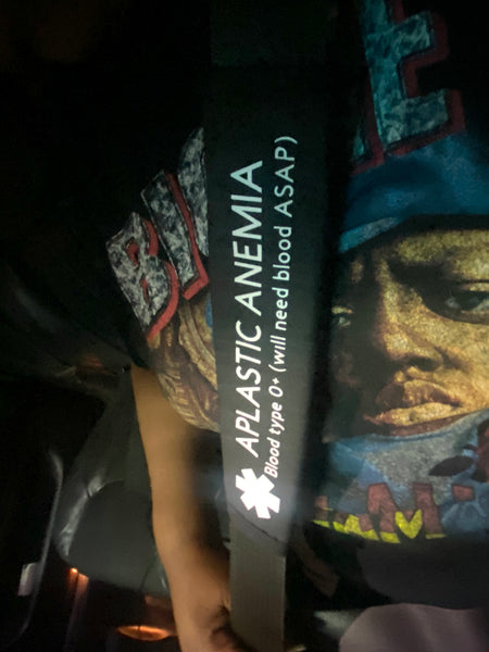Pullover Pal Awareness Seat Belt Cover (Aplastic Anemia)