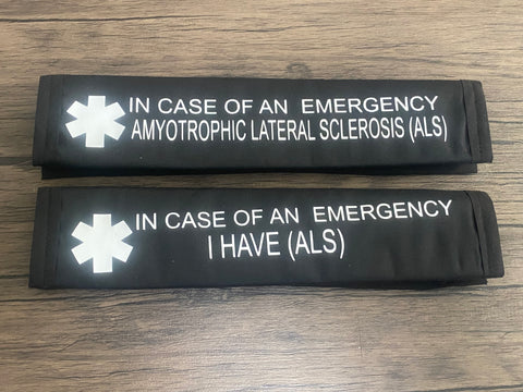 Pullover Pal Awareness Seat Belt Cover (In Case of an emergency) ALS
