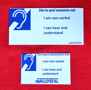 I am Non-Verbal Card (Card Only)