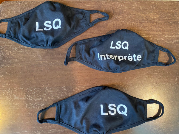 LSQ Interprete (Cloth Face Mask Adult Size)