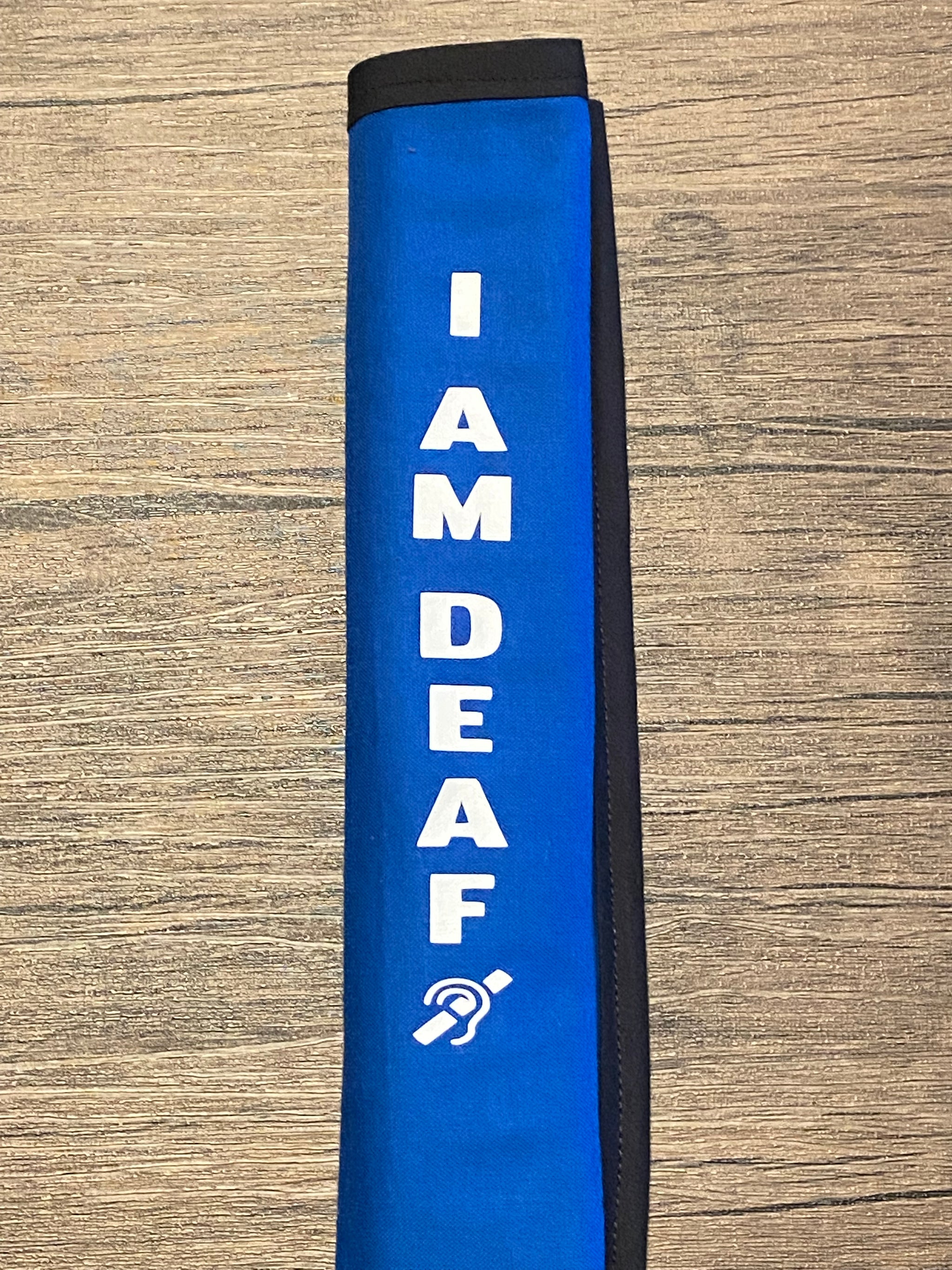 Dementia Personalized Seat Belt Cover Info Awareness Custom Special Conditions Medical Alert Spotter Custom Name Contact Safety Blood Type