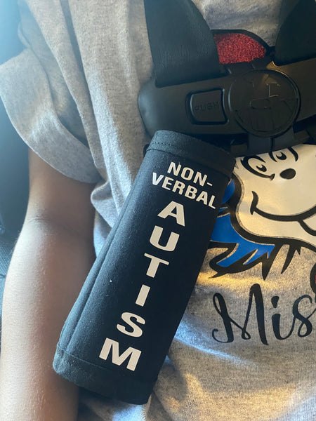 Child Seat belt cover (Car Seat) Non-Verbal Autism