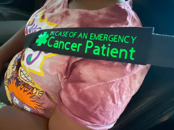 Pullover Pal Seat Belt Cover (Chest port, Cancer,Chemo , Fibromyalgia Patient,Hemophilia,Thrombophilia,Heart Condition, & In Case of Emergency